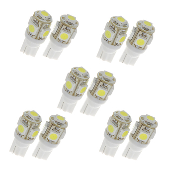 sooksan14 ไฟหรี่ LED T10_10 ชิ้น(สีขาว)