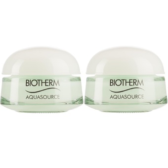 Biotherm Aquasource Gel 48h Continuous Release Hydration 15ml. 2 กระปุก (ขนาดทดลอง)