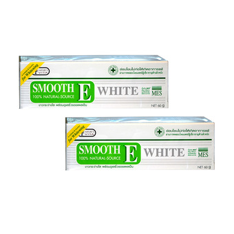 Smooth E Cream Plus White 60 กรัม (2หลอด)