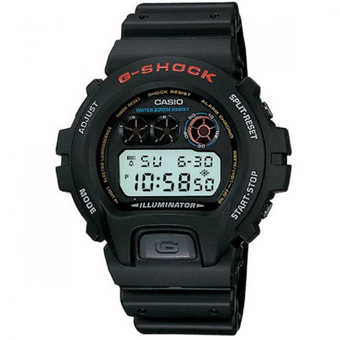 Casio G-Shock นาฬิกาข้อมือผู้ชาย สี่ดำ สายเรซิ่น รุ่น DW-6900-1VZ