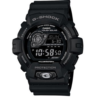 Casio นาฬิกาข้อมือ G-shock Tough Solar รุ่น GR-8900A-1 (สีดำ)