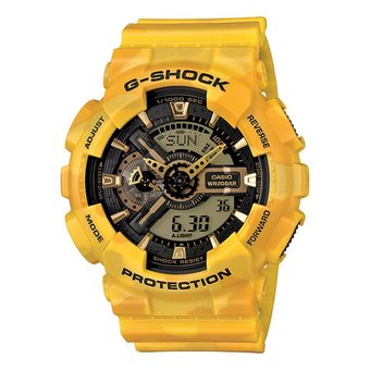 G-Shock นาฬิกา ลายพรางเหลือง GA-110CM