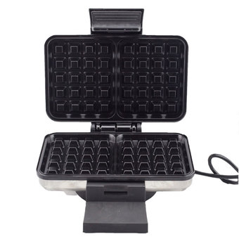 Gustino เครื่องทำวาฟเฟิล Waffle Maker 2 ชิ้น รุ่น GS 8106 (Silver)