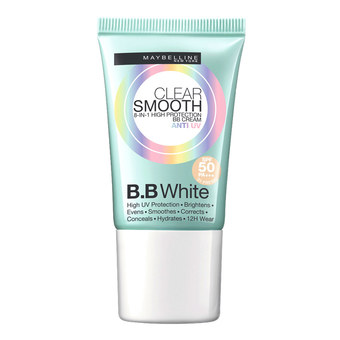 Maybelline CLEAR SMOOTH BB WHITE SPF50 PA+++ 01 Fresh 18ml.