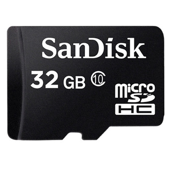 SanDisk Mirco SD SDHC Memory Card 32 GB (Black)