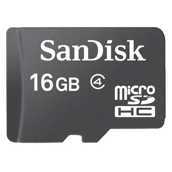 Sandisk Memory Micro SD Class 4 - 16GB SDSDQM_016G_B35