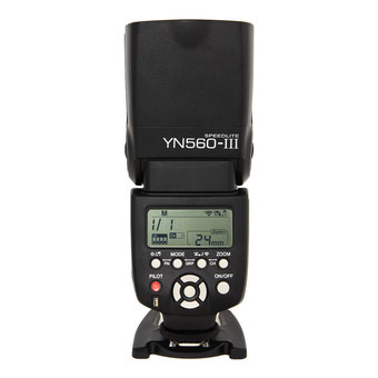 9FINAL แฟลช YONGNUO YN-560III Camera Flash Light (Black) ไม่รวม battery 5600K Color Temperature