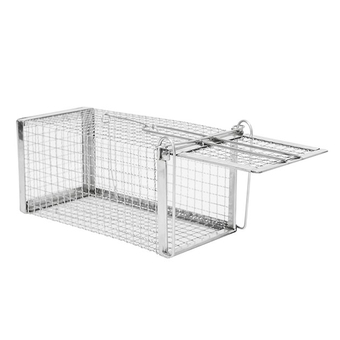 Octopus กรงดักหนูสเตนเลส Stainless Steel Mouse Trap Cage สีเงิน รุ่น RT-1325