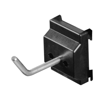 Toolmax ตะขอแขวนเครื่องมือเหล็ก ตะขอเหล็ก ขาเดี่ยว 100 มม. (1/5) รุ่น SH-10P สีเงิน
