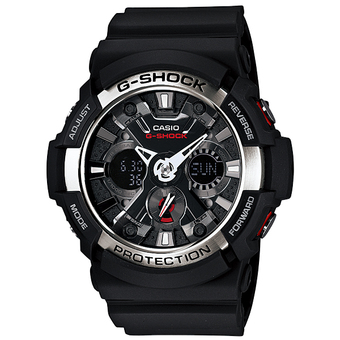 Casio G-shock นาฬิกาข้อมือผู้ชาย รุ่น GA-200-1A (black)