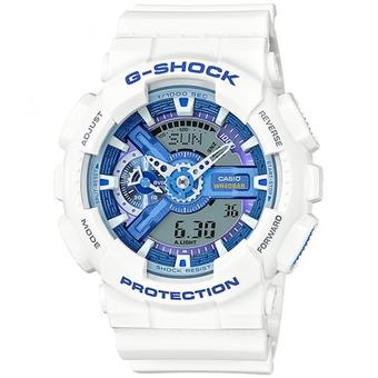 Casio G-Shockนาฬิกาข้อมือผู้ชาย สายเรซิ่น รุ่น GA-110WB-7A - สีขาว