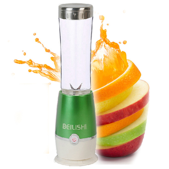 Hot item BEILISHI เครื่องปั่นน้ำผลไม้มัลติฟังก์ชั่นพกพาได้คุณภาพสูง (Green)