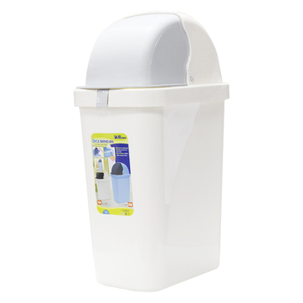 PICNICPLAST ถังขยะ 9 ลิตร - สีเทา 16.8x26x42.5 ซม.