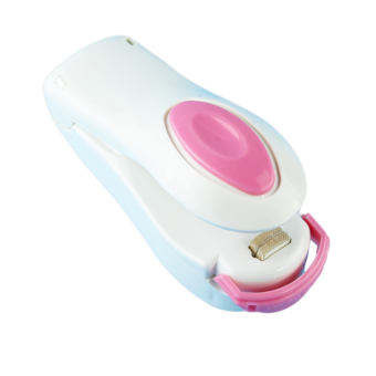 เครื่องซีนหนีบถุงขนมพลาสติก เพื่อการเก็บและถนอมอาหาร (สีขาว-ชมพู)
