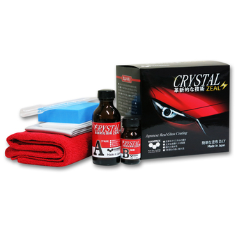 NANONIX-Crystal Zeal น้ำยาเคลือบแก้วคริสตัล พร้อมอุปกรณ์สำหรับเคลือบ