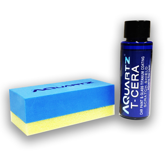 Aquartz เคลือบแก้วคริสตัลรถยนต์ Aquartz t-cera Real Glass Coating