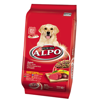 Alpo Adult Beef Liver and Vegetable อัลโป สุนัขโต รสเนื้อ ตับ และผัก 10kg