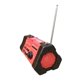 SKG วิทยุ + ไฟฉาย รุ่น SR-9002 (สีแดง)