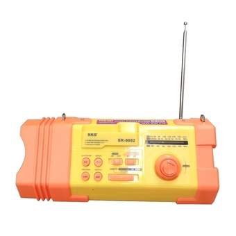 SKG วิทยุ + ไฟฉาย รุ่น SR-9002 (สีส้ม)