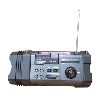 SKG วิทยุ + ไฟฉาย รุ่น SR-9002 (สีดำ)