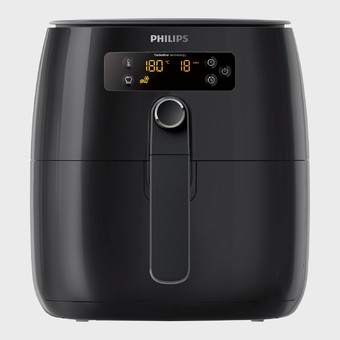 Philips หม้อทอดไม่ใช้น้ำมัน TurboStar Rapid Air Technology ระบบดิจิตอลรุ่น HD9641