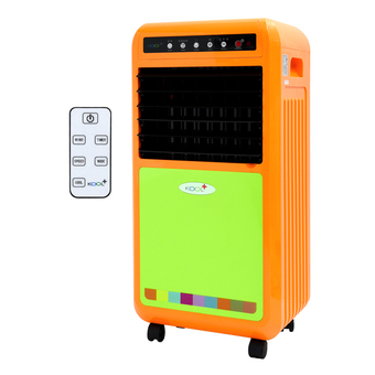 KOOL+ พัดลมไอเย็น รุ่น AH-653 ทูโทน (สีส้ม/เขียว)