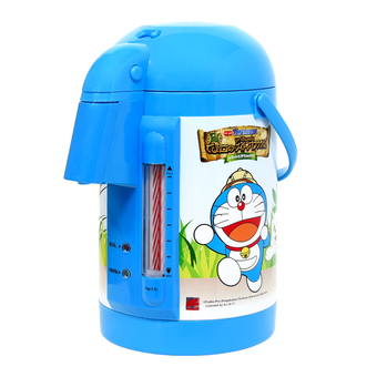 Doraemon กระติกน้ำร้อน 600 วัตต์ ลายโดเรม่อนและผองเพื่อนผจญภัย D-2 รุ่น KT-283 (Blue)