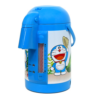 Doraemon กระติกน้ำร้อน 600 วัตต์ รุ่น KT-283 ลายโดเรม่อนผจญภัย D-1 (Blue)