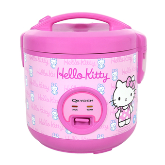 OXYGEN หม้อหุงข้าวไฟฟ้าอุ่นทิพย์ Hello Kitty 1 ลิตร รุ่น RC-112 K-3