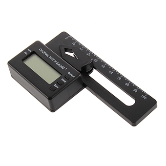 Bluelans Digital Pitch Gauge LCD Display Blades Degree Angle for ALIGN AP800 TREX 450-700