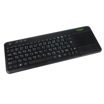 ANITECH KEYBOARD WIRELESS TOUCH PAD P503 BLACK