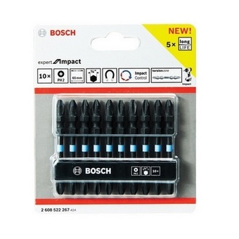 BOSCH ดอกไขควง Impact 65 มม. (แพค10ดอก)