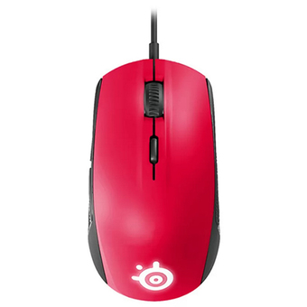 SteelSeries Rival 100 Optical Gaming Mouse (Forged Red)
