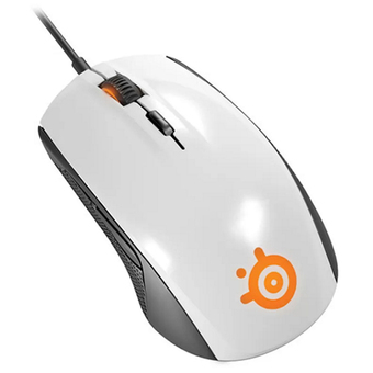 SteelSeries Rival 100 Optical Gaming Mouse (White)