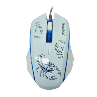BOSSTON MOUSE GAMING X7 WH+BL