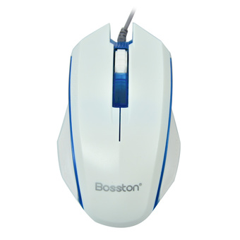 BOSSTON MOUSE GAMING D606 WHITE
