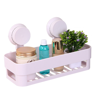 Multipurpose Kitchen Storage Holder Bathroom Shelf White
