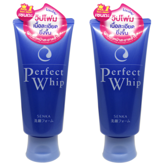 Shiseido Perfect Whip Foam โฟมล้างหน้า 120g (2 หลอด)