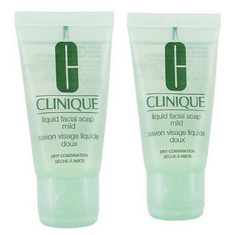 Clinique Liquid Facial Soap Mild 30ml (2 หลอด)