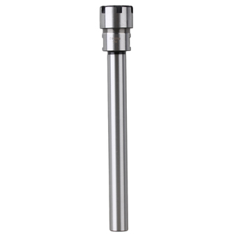 C16 ER20M 150L Straight Shank CNC Collet Chuck Silver