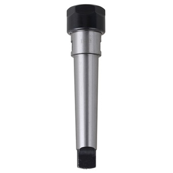 MTA2 ER16 Morse Taper Flat Tail Shank Collet Chuck Silver