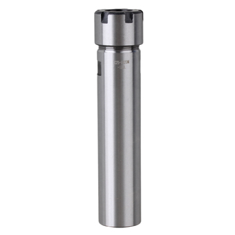 C25 ER20M 100L Straight Shank CNC Collet Chuck Silver