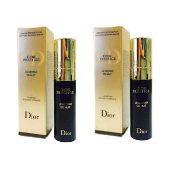 Dior Prestige Le Nectar De Nuit Night Serum 5 ml. (2 กล่อง)