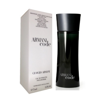 Giorgio Armani Code EDT Pour Homme 75ml. (รุ่นเทสเตอร์กล่องขาว)