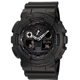 Casio g-shock นาฬิกาข้อมือ รุ่น GA-100-1A1DR(ประกัน CMG) - สีดำ