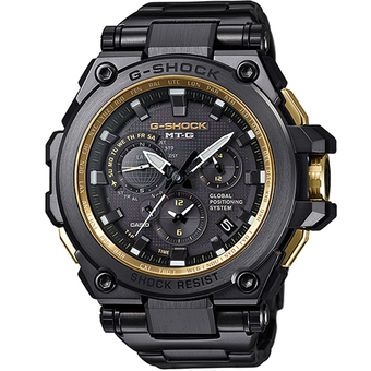 Casio G-Shock นาฬิกาข้อมือผู้ชาย สีดำ สายเหล็ก รุ่น MTG-G1000GB-1A