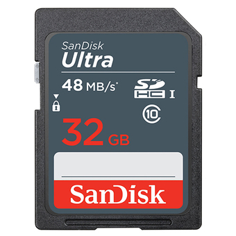 SANDISK DIGITAL MEDIA CARD 32 GB. SD CARD Ultra SDHC Class 10 (SDSDUNB_032G_GN3IN)