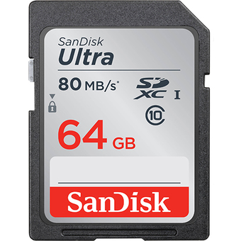 Sandisk Digital Media Card 64 Gb. Sd Card Ultra Sdhc Class 10 รุ่น Sdsdunc_064g_Gn6in