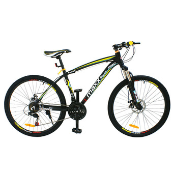 K-BIKE MAXX จักรยานเสือภูเขา ALLOY MOUTAIN BIKE 26&quot; 21 speed SHIMANO รุ่น TAMPA 26KAMTB2110 (ดำ/เหลือง)&quot;