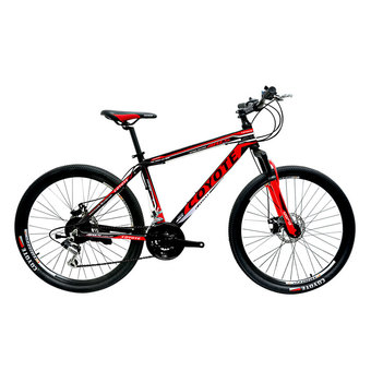 COYOTE จักรยานเสือภูเขา 26 นิ้ว ตัวถัง ALLOY เกียร์ SHIMANO 21 SPEED รุ่น ARES (สีดำ/แดง)